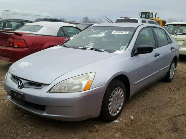 1HGCM56164A112351 - 2004 HONDA ACCORD DX SILVER photo 2