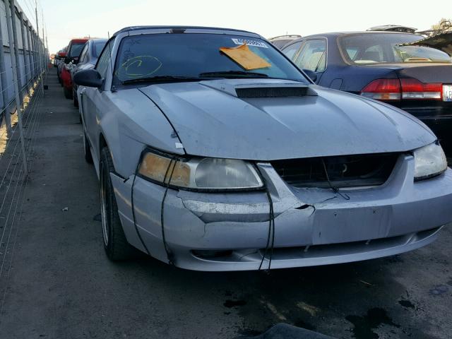 1FAFP45X0YF314118 - 2000 FORD MUSTANG GT SILVER photo 1