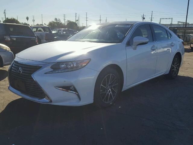 JTHBK1GG0G2246894 - 2016 LEXUS ES 350 WHITE photo 2