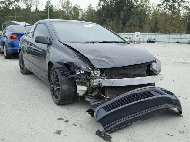 2HGFG11658H573242 - 2008 HONDA CIVIC LX BLACK photo 1