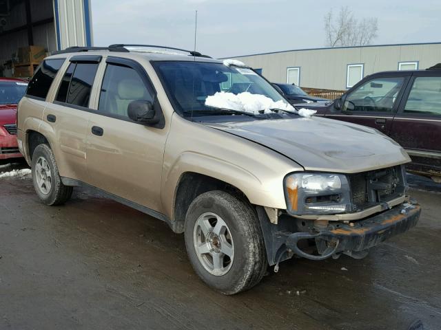 1GNDT13S062204961 - 2006 CHEVROLET TRAILBLAZE GOLD photo 1