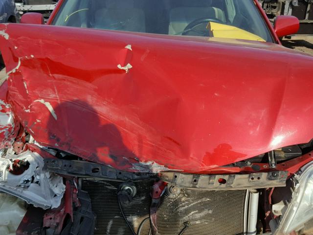 4T1BE46KX7U125712 - 2007 TOYOTA CAMRY NEW RED photo 7