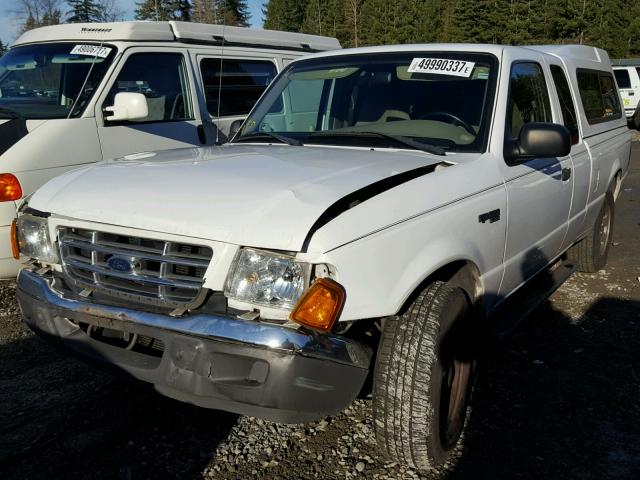 1FTYR44E72PA92286 - 2002 FORD RANGER SUP WHITE photo 2