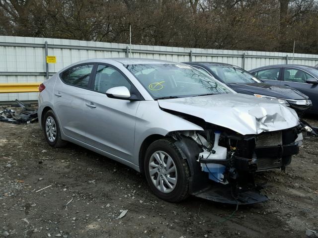 5NPD74LF7HH099709 - 2017 HYUNDAI ELANTRA SE SILVER photo 1