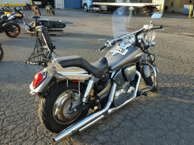 1HFSC55089A501172 - 2009 HONDA VTX1300 C GRAY photo 4