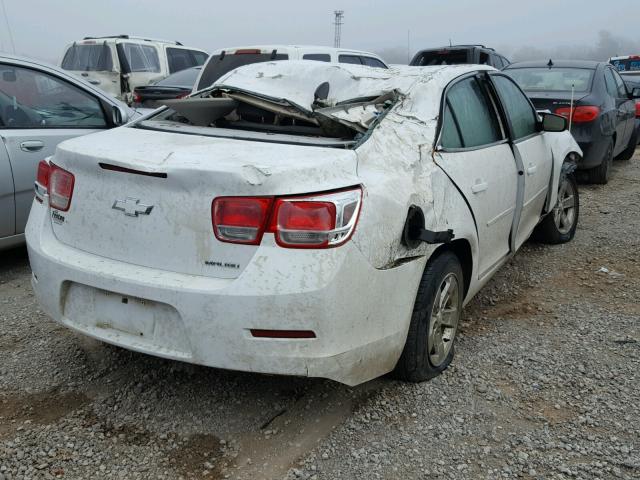 1G11B5SA0DF174454 - 2013 CHEVROLET MALIBU LS WHITE photo 4