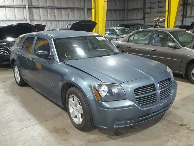 2D8FV48V85H578936 - 2005 DODGE MAGNUM SXT BLUE photo 1