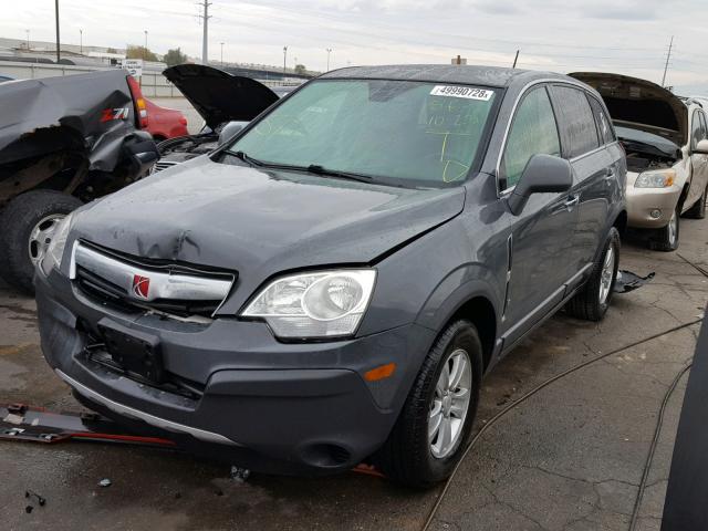3GSCL33P48S720439 - 2008 SATURN VUE XE GRAY photo 2