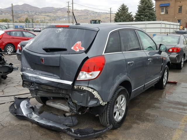3GSCL33P48S720439 - 2008 SATURN VUE XE GRAY photo 4