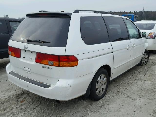 5FNRL186X3B068129 - 2003 HONDA ODYSSEY EX GRAY photo 4