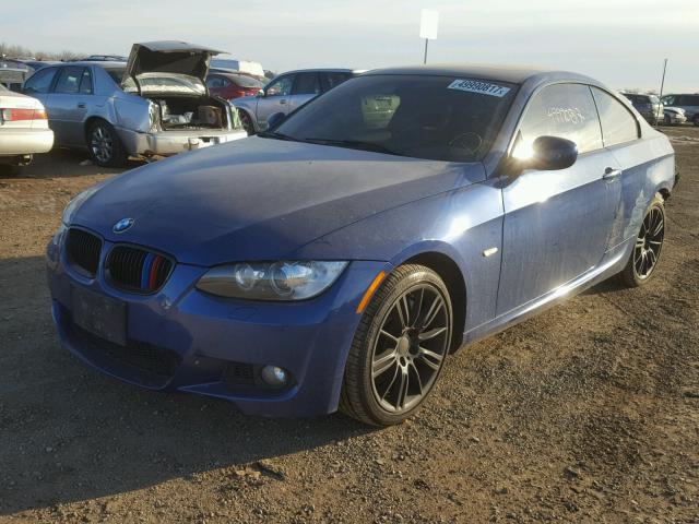 WBAWC7C55AE271171 - 2010 BMW 335 XI BLUE photo 2