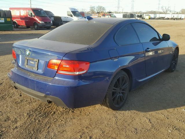 WBAWC7C55AE271171 - 2010 BMW 335 XI BLUE photo 4