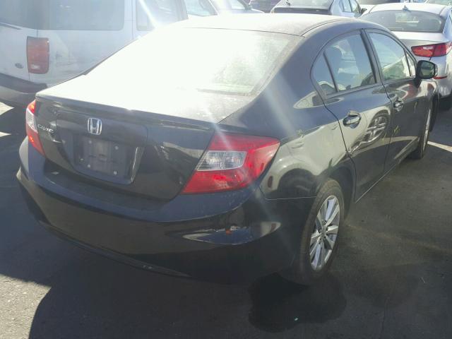 19XFB2F87CE381029 - 2012 HONDA CIVIC EX შავი ფოტო 4