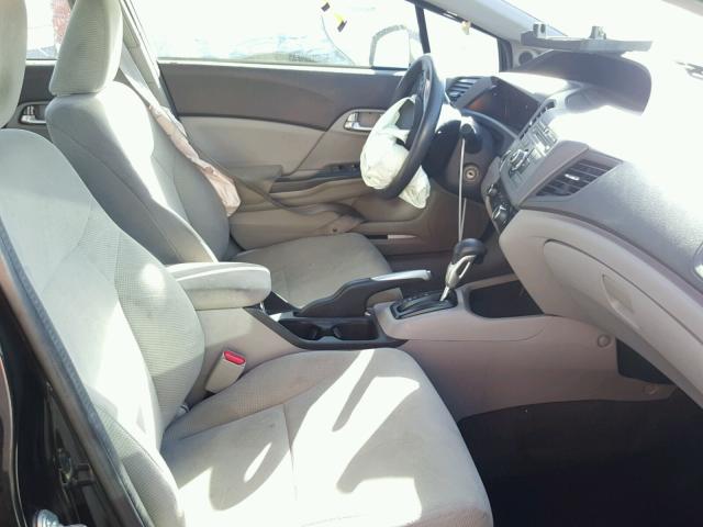 19XFB2F87CE381029 - 2012 HONDA CIVIC EX შავი ფოტო 5