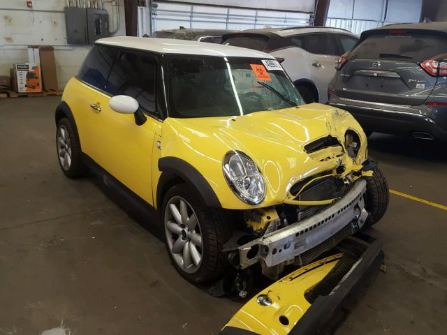 WMWRE33413TD70949 - 2003 MINI COOPER S YELLOW photo 1