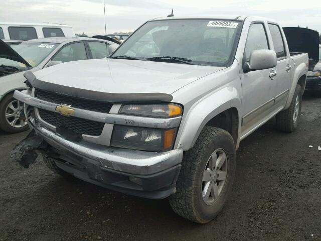 1GCHTDFE4C8163115 - 2012 CHEVROLET COLORADO L SILVER photo 2