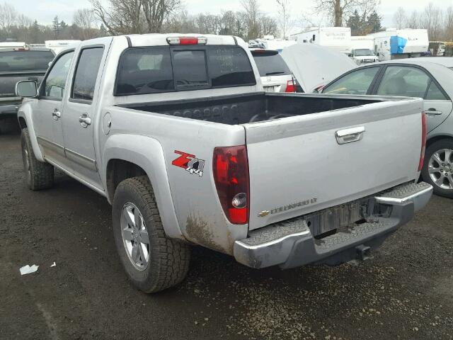 1GCHTDFE4C8163115 - 2012 CHEVROLET COLORADO L SILVER photo 3