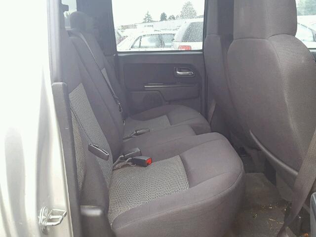 1GCHTDFE4C8163115 - 2012 CHEVROLET COLORADO L SILVER photo 6