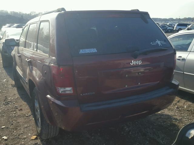 1J8GS48K27C544703 - 2007 JEEP GRAND CHER RED photo 1