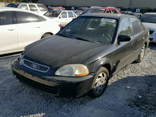 2HGEJ6575VH557163 - 1997 HONDA CIVIC LX BLACK photo 2