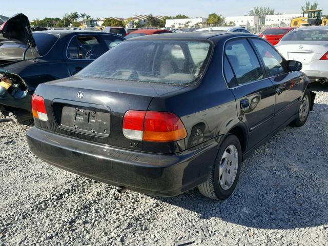 2HGEJ6575VH557163 - 1997 HONDA CIVIC LX BLACK photo 4