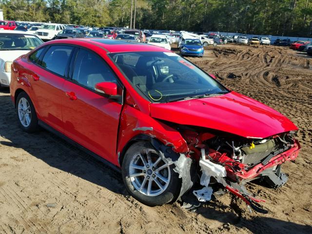 1FADP3F20FL242338 - 2015 FORD FOCUS SE RED photo 1