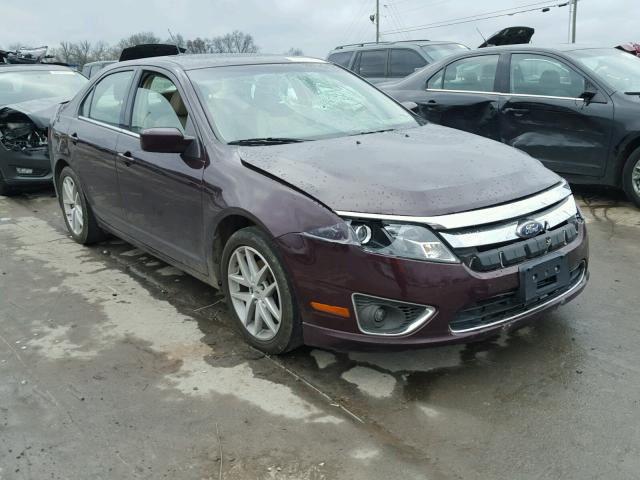 3FAHP0JA6BR216577 - 2011 FORD FUSION SEL PURPLE photo 1