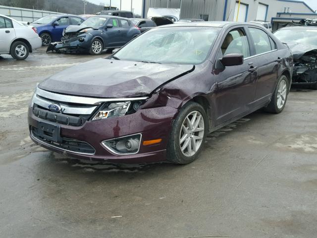 3FAHP0JA6BR216577 - 2011 FORD FUSION SEL PURPLE photo 2