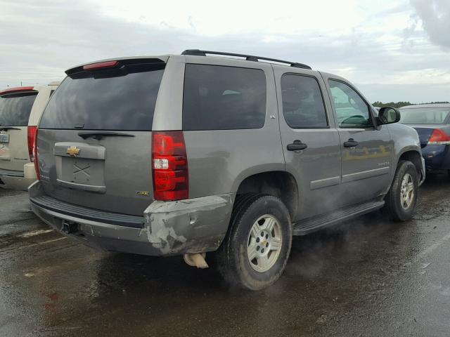 1GNFK13067J363727 - 2007 CHEVROLET TAHOE K150 GRAY photo 4