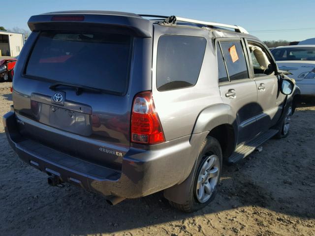 JTEZU14R09K026590 - 2009 TOYOTA 4RUNNER SR GRAY photo 4