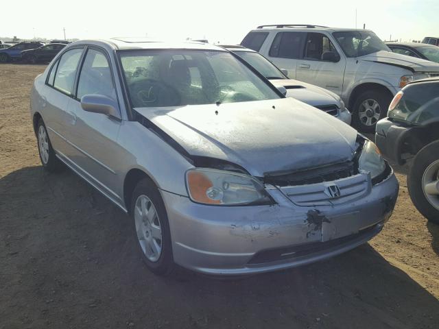 1HGES26892L073492 - 2002 HONDA CIVIC EX ვერცხლისფერი ფოტო 1