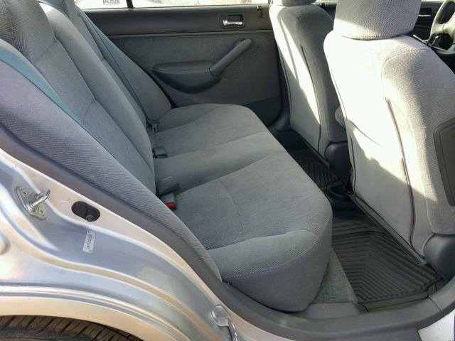 1HGES26892L073492 - 2002 HONDA CIVIC EX ვერცხლისფერი ფოტო 6