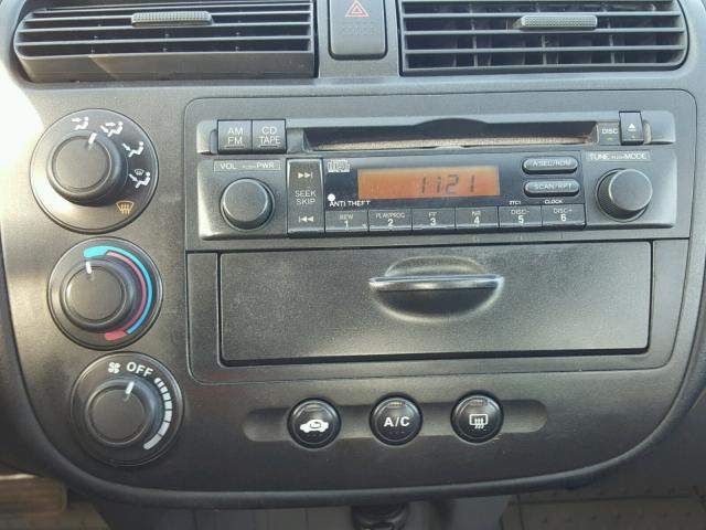 1HGES26892L073492 - 2002 HONDA CIVIC EX ვერცხლისფერი ფოტო 9