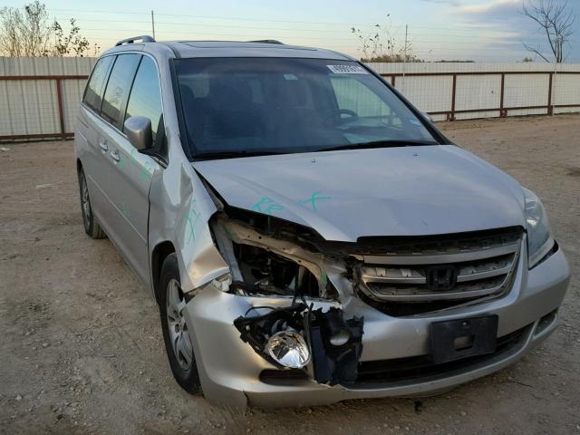 5FNRL38666B455941 - 2006 HONDA ODYSSEY EX SILVER photo 1