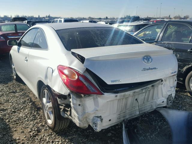 4T1CA38P36U102726 - 2006 TOYOTA CAMRY SOLA WHITE photo 3