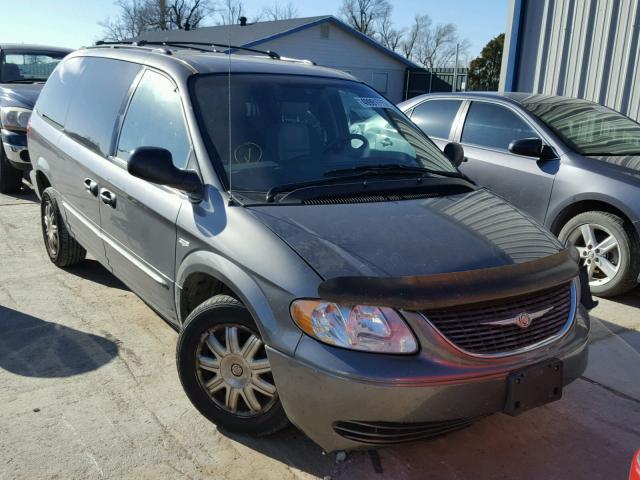 2C4GP54L44R518555 - 2004 CHRYSLER TOWN & COU GRAY photo 1