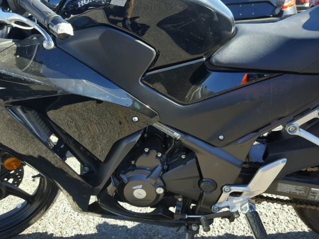 MLHNC5118F5100518 - 2015 HONDA CBR300 R BLACK photo 7