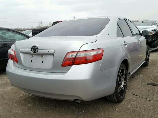 JTNBE46K373073331 - 2007 TOYOTA CAMRY NEW SILVER photo 4