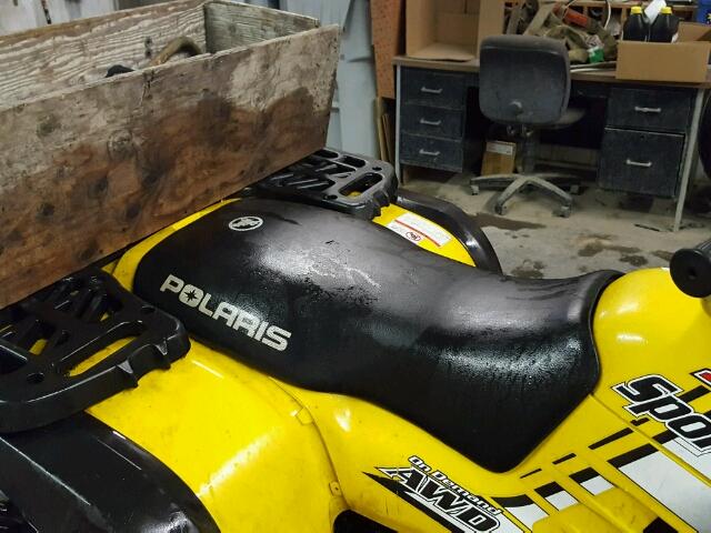 4XACH42A04A346690 - 2004 POLARIS SPORTSMAN YELLOW photo 6