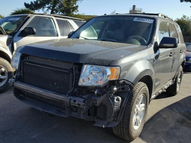 1FMCU59H18KA96675 - 2008 FORD ESCAPE HEV GRAY photo 2