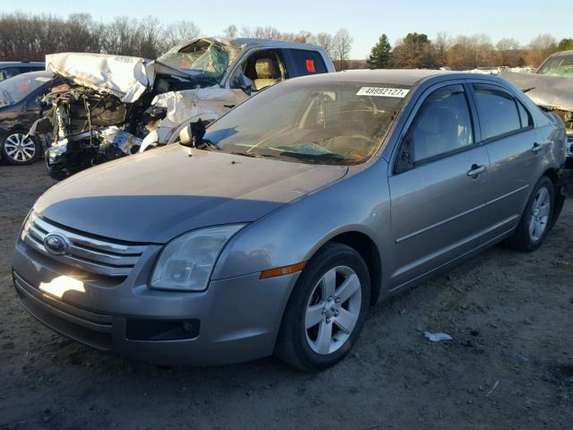 3FAHP07Z58R273424 - 2008 FORD FUSION SE SILVER photo 2