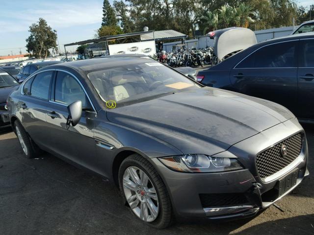 SAJBD4BV1HCY30463 - 2017 JAGUAR XF PREMIUM CHARCOAL photo 1