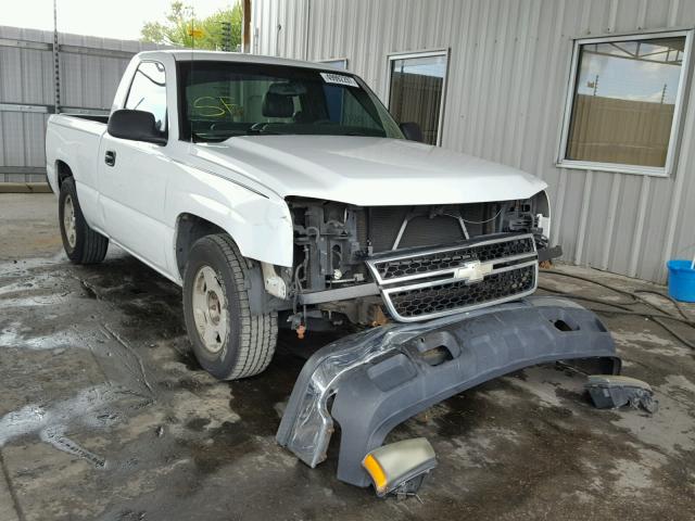 3GCEC14X46G210339 - 2006 CHEVROLET SILVERADO WHITE photo 1