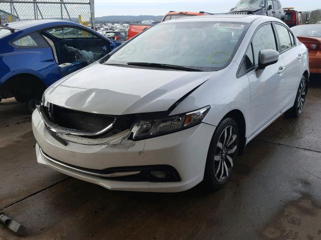 19XFB2F91FE291520 - 2015 HONDA CIVIC EXL 白色 照片 2