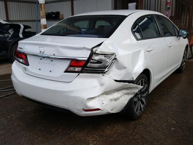 19XFB2F91FE291520 - 2015 HONDA CIVIC EXL 白色 照片 4