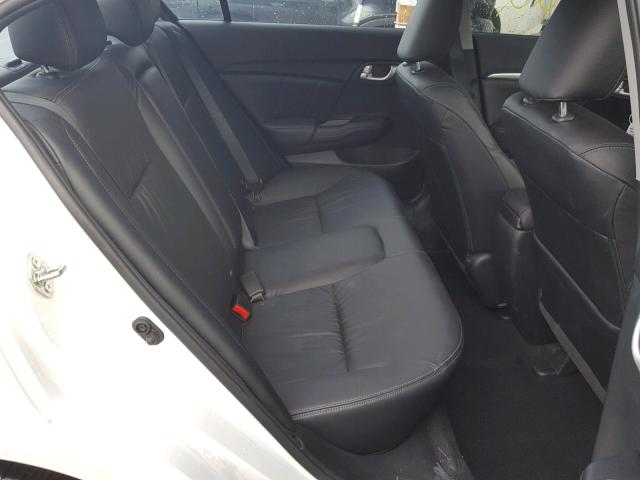 19XFB2F91FE291520 - 2015 HONDA CIVIC EXL 白色 照片 6