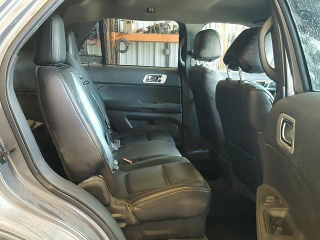 1FM5K7F84DGA88632 - 2013 FORD EXPLORER L GRAY photo 6