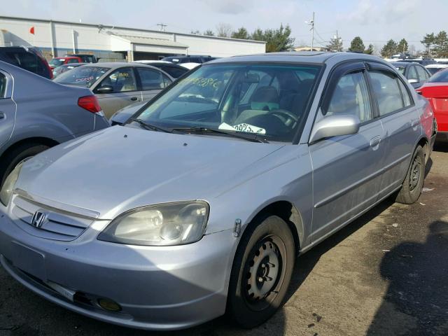 2HGES26773H534307 - 2003 HONDA CIVIC EX SILVER photo 2