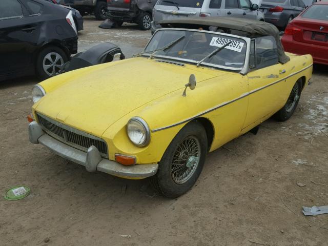 GHN3L27976 - 1964 MG MGB CONVER YELLOW photo 2