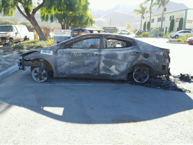 5NPDH4AE2EH486879 - 2014 HYUNDAI ELANTRA SE BURN photo 9